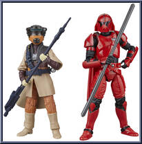 Luke Skywalker (Imperial Guard) / Princess Leia Organa (Boushh) Action Figure
