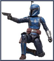 Mandalorian Nite Owl from Star Wars - Black Series (2020) - Mandalorian manufactured by Hasbro [Loose]