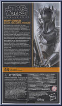 Moff Gideon (Dark Trooper Armor) from Star Wars - Black Series (2020) - Mandalorian manufactured by Hasbro [Back]