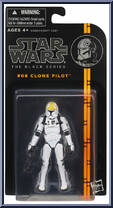 Clone Pilot from Star Wars - Black Series - Orange - 3.75" Scale manufactured by Hasbro [Front]