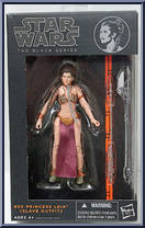 Princess Leia (Slave Outfit) from Star Wars - Black Series - Orange - 6" Scale manufactured by Hasbro [Front]