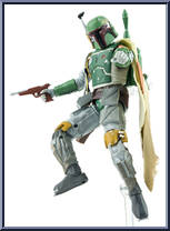 Boba Fett and Han Solo in Carbonite from Star Wars - Black Series - Red - 6" Scale - Exclusives manufactured by Hasbro [Loose]
