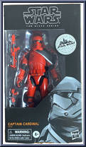 Captain Cardinal from Star Wars - Black Series - Red - 6" Scale - Exclusives manufactured by Hasbro [Front]