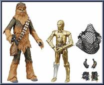 Chewbacca & C-3PO from Star Wars - Black Series - Red - 6" Scale - Exclusives manufactured by Hasbro [Loose]