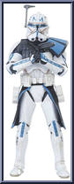 Clone Captain Rex from Star Wars - Black Series - Red - 6" Scale manufactured by Hasbro [Loose]