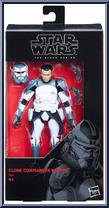 Clone Commander Wolffe from Star Wars - Black Series - Red - 6" Scale - Exclusives manufactured by Hasbro [Front]