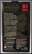 Padme Amidala from Star Wars - Black Series - Red - 6" Scale manufactured by Hasbro [Back]