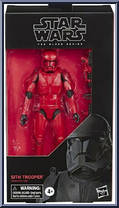 Sith Trooper from Star Wars - Black Series - Red - 6" Scale manufactured by Hasbro [Front]