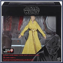 Supreme Leader Snoke (Throne Room) from Star Wars - Black Series - Red - 6" Scale - Exclusives manufactured by Hasbro [Front]