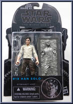 Han Solo (with Carbonite Block) from Star Wars - Black Series - Tie Pilot - 3.75" Scale manufactured by Hasbro [Front]
