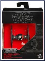 First Order Special Forces Tie Fighter from Star Wars - Black Series - Titanium - Vehicles manufactured by Hasbro [Front]