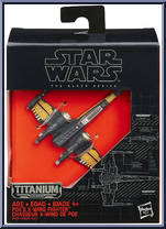 Poe's X-Wing Fighter from Star Wars - Black Series - Titanium - Vehicles manufactured by Hasbro [Front]