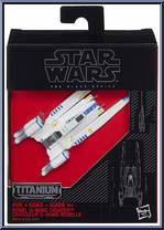 Rebel U-Wing Fighter from Star Wars - Black Series - Titanium - Vehicles manufactured by Hasbro [Front]