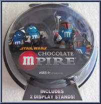 Han Solo / Boba Fett from Star Wars - Chocolate Mpire - Basic Series manufactured by Hasbro [Front]