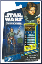Boba Fett from Star Wars - Clone Wars (2008) - Battle Game Cards manufactured by Hasbro [Front]