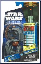 Destroyer Droid from Star Wars - Clone Wars (2008) - Battle Game Cards manufactured by Hasbro [Front]