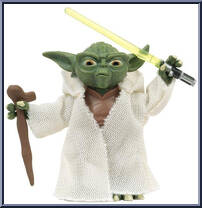 Yoda from Star Wars - Clone Wars (2008) - Battle Game Cards manufactured by Hasbro [Loose]