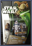 501st Legion Clone Trooper from Star Wars - Clone Wars (2012) - Yoda Package manufactured by Hasbro [Front]