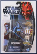 Aayla Secura from Star Wars - Clone Wars (2012) - Darth Maul Package manufactured by Hasbro [Front]