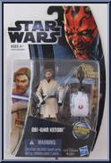 Obi-Wan Kenobi from Star Wars - Clone Wars (2012) - Darth Maul Package manufactured by Hasbro [Front]