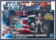 Republic Assault Submarine (with Scuba Clone Trooper) Action Figure
