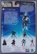 ARC Trooper from Star Wars - Clone Wars (Animated) - Army of the Republic manufactured by Hasbro [Back]