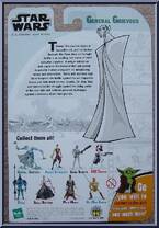 General Grievous from Star Wars - Clone Wars (Animated) - Animated Series manufactured by Hasbro [Back]