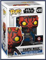 Darth Maul from Star Wars - Clone Wars - Pop! Vinyl Figures manufactured by Funko [Front]