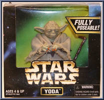 Yoda from Star Wars - Collector Series - Action Collection manufactured by Kenner [Front]