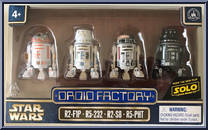 R2-F1P / R5-232 / R2-S8 / R5-PHT from Star Wars - Disney Parks - Droid Factory manufactured by Disney [Front]