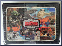 Action Figure Collector's Case (Yoda on Left) from Star Wars - Empire Strikes Back - Accessories manufactured by Kenner [Front]