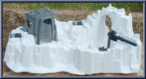 Imperial Attack Base (Hoth) from Star Wars - Empire Strikes Back - Playsets manufactured by Kenner [Loose]