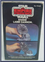 Radar Laser Cannon from Star Wars - Empire Strikes Back - Accessories manufactured by Kenner [Side]