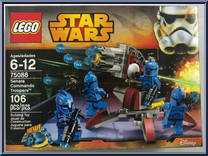 Senate Commando Troopers from Star Wars - Expanded Universe - Basic Series manufactured by Lego [Front]
