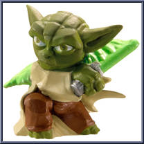 Yoda (Lightsaber) from Star Wars - Fighter Pods - Blind - Series 4 manufactured by Hasbro [Loose]