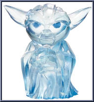 Yoda Hologram from Star Wars - Fighter Pods - Blind - Series 4 manufactured by Hasbro [Loose]