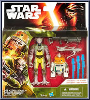 Garazeb Orrelios / C1-10P “Chopper" (Forest Mission) from Star Wars - Force Awakens - Multi-Packs manufactured by Hasbro [Front]