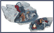 Millennium Falcon from Star Wars - Force Awakens - Vehicles manufactured by Hasbro [Loose]
