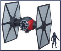 Tie Fighter (with First Order Tie Fighter Pilot) Action Figure