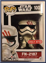 FN-2187 (Bloody Hand Print) from Star Wars - Force Awakens - Pop! Vinyl Figures manufactured by Funko [Front]