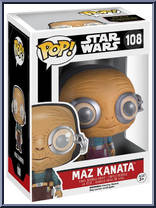 Maz Kanata from Star Wars - Force Awakens - Pop! Vinyl Figures manufactured by Funko [Front]