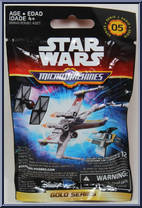 Tie Fighter (Advanced) (Gold) from Star Wars - Force Awakens - Micro Machines - Blind Bags - Wave 5 manufactured by Hasbro [Front]