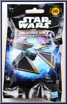 Tie Fighter (Blue) from Star Wars - Force Awakens - Micro Machines - Blind Bags - Wave 6 manufactured by Hasbro [Front]