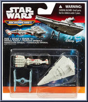 Imperial Pursuit (A New Hope) from Star Wars - Force Awakens - Micro Machines - Vehicles manufactured by Hasbro [Front]