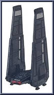 Kylo Ren's Command Shuttle from Star Wars - Force Awakens - Micro Machines - Blind Bags - Wave 4 manufactured by Hasbro [Loose]