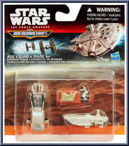 Speeder Chase from Star Wars - Force Awakens - Micro Machines - Vehicles manufactured by Hasbro [Front]
