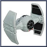 Tie Advanced from Star Wars - Force Awakens - Micro Machines - Blind Bags - Wave 2 manufactured by Hasbro [Loose]