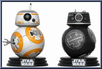 BB-8 & BB-9E from Star Wars - Pop! Sets manufactured by Funko [Loose]