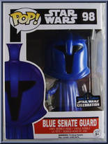 Blue Senate Guard from Star Wars - Pop! Vinyl Figures manufactured by Funko [Front]