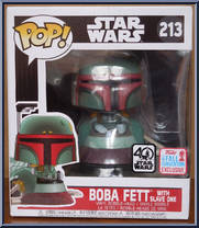Boba Fett with Slave I from Star Wars - Pop! Vinyl Figures manufactured by Funko [Front]